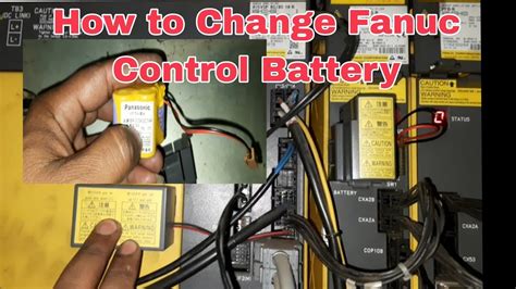 cnc controller battery replacement